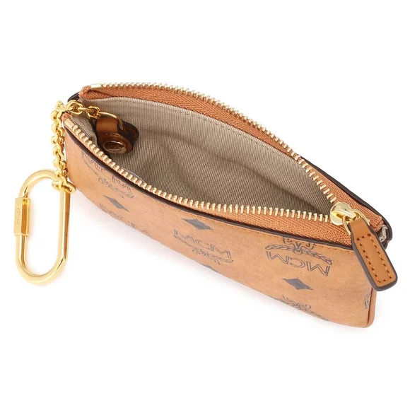 ✨️MCM MONOGRAM KEY POUCH IN VISETOS